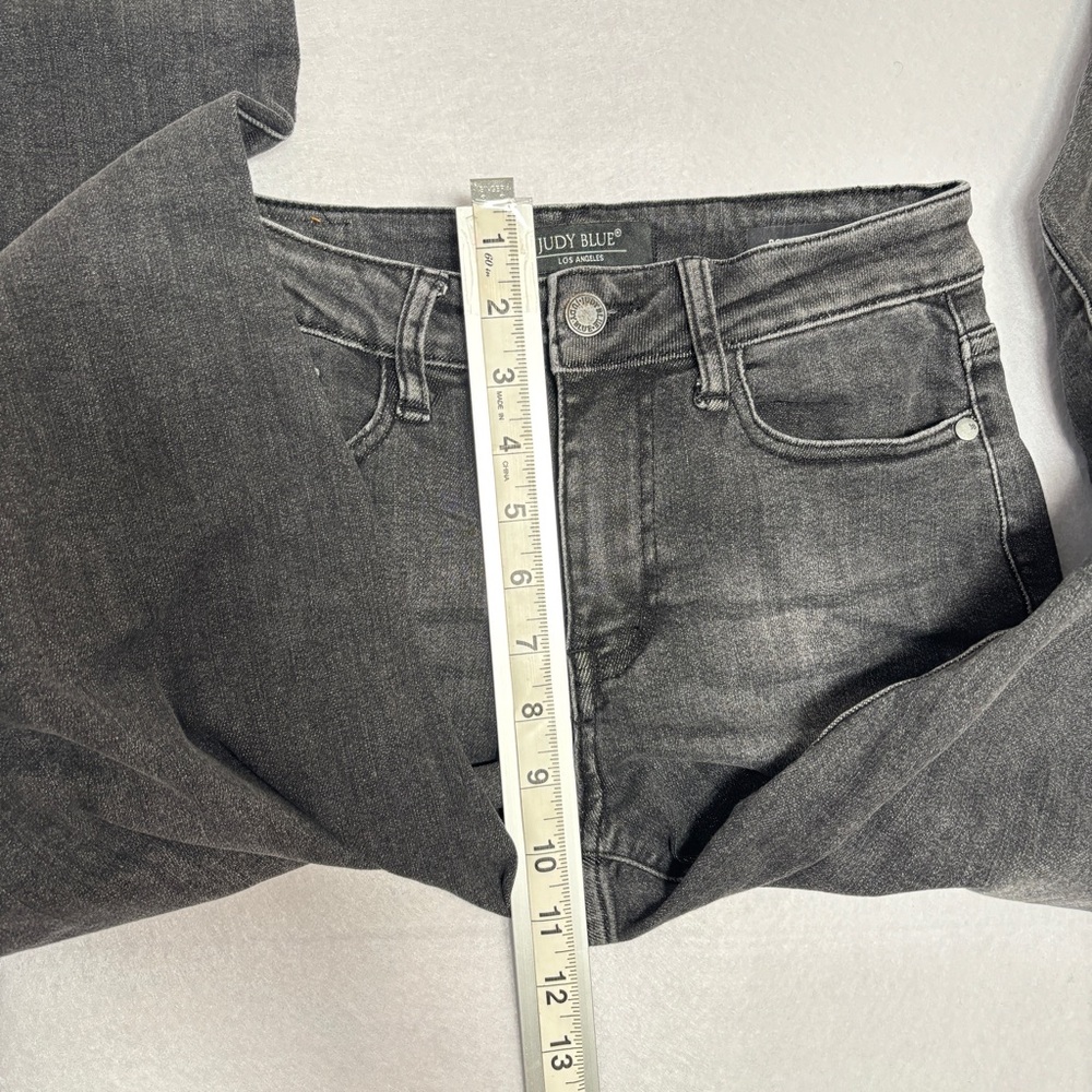 Judy Blue Boyfriend Jeans Dark ankle denim 25 - Picture 5 of 9